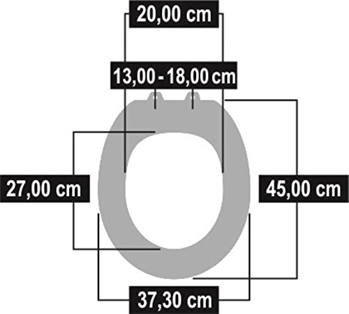 Cornat SHE PALMA WC-Sitz Eiche - 2