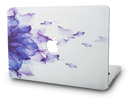 StarStruck MacBook Pro 13 H  lle 2017   2016 Touch Bar Schutzh  lle Case Cover MacBook Pro 13 3 2017   2016 Touch Bar  A1706   A1708   Lila Blume 