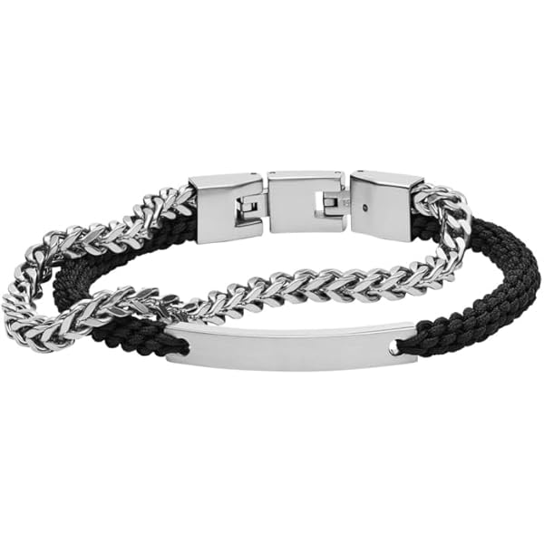 Fossil JF04576040 Unisex Collier - Zilverkleurig