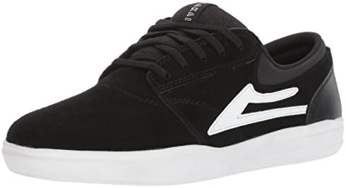 Lakai Black-White Suede Griffin XLK Shoe