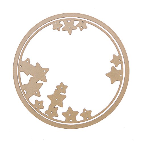 Amazingdeal365 2PCS Metall Form Stanzschablonen Schablonen Schneiden DIY Dekor Sammelalbum Karten Buchzeichen Lesezeichen als Geschenk für Freunde Geburtstag Kinder,Kindergarten Hobby Schule Handarbeit Unterricht usw. Ein tolles Geschenk! - 7