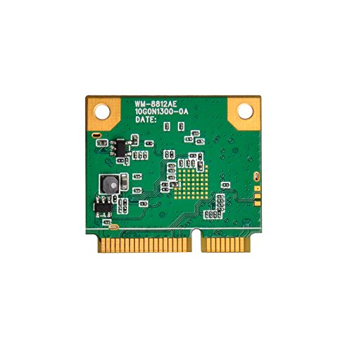 SilverStone SST-ECW02 – WIFI Mini PCI-E Erweiterungskarte, 802.11ac/a/b/g/n, 2.4GHz/5GHz Dual band, 2T2R, MIMO - 4