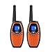 Produktbild Walkie-Talkie Mini-Walkie-Talkie-Set für 22 Kanäle 2-Wege-Radio-Spielzeug mit hintergrundbeleuchtetem LCD, 5000M Reichweite für Kinder, UHF 462-467MHzOutdoor-Abenteuer, Camping, Wandern Walkie-Talkie