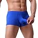 Produktbild Herren Slips-Omingkog, Männer Sexy Tanga Soft Unterhosen Briefs Einfarbig Schlüpfer Atmungsaktive Unterwäsche Sportslips Shorts Boxershorts Trunk Minislips Underwear(Blau2,XXL)