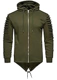 h&m kapuzenpullover herren Rippbündchen am Armabschluss / Durchgehender Reißverschluss / Entspricht den Größenangaben - bitte Maßtabelle beachten