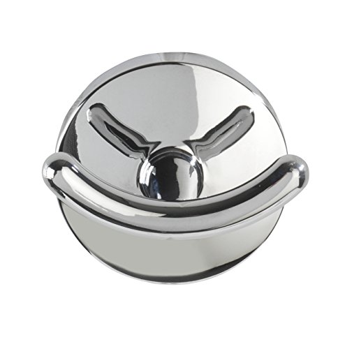 Wenko 22166100 Kuba Wandhaken Duo, Zinkdruckguss, chrom, 4 x 5,5 x 5 cm - 4