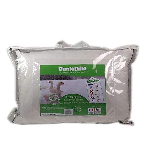 Dunlopillo OR1XAQN050070DPO - Cojín 50 x 70 cm, Color Blanco