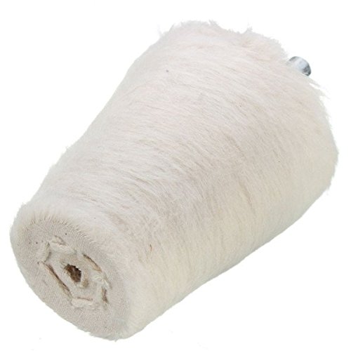 Yongse 50mm Kegel Buff Polieren Schwabbelscheibe Flanell Polierscheibe Schleifwerkzeug - 7