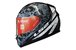LS2 Helmets - FF320 Stream Evo - Throne - Gloss Black Titanium - Dual Visor Full Face Helmet