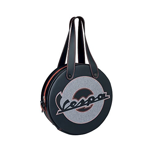 Preisvergleich Produktbild Original Vespa Tunneltasche Tasche schwarz