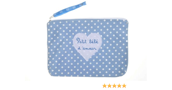 Co Baby Pouch With French Text Petit Bebe D Amour Amazon Co Uk Baby Products