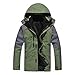 Produktbild Dihope Herren Outdoor Skijacke Winddicht Sportjacke Atmungsaktiv Trekking Jacke Winter Funktionsjacke