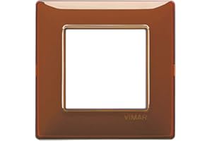 VIMAR SERIE Wandhalter – Platte 2 Modul Reflex Tabak