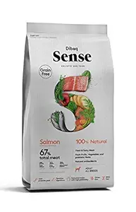 Dibaq Sense Grain Free Salmon Hypoallergenic 100% Natural Adult All Breeds Dog Food 12kg