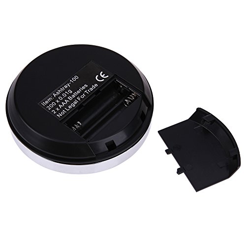 Demiawaking Neue Hohe Präzision Tragbar Aschenbecher Digital Waage Skale für Schmuck Küche Skala Taschenwaage (200g x 0.01g) - 6