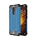 Produktbild Hunpta@ für Xiaomi Pocophone F1, Shock Proof Hybrid PC + TPU Schwerer Fall Abdeckung (Blau)