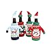 Produktbild VJUKUBWINE Weihnachtsstrickjacke Weinflasche Set Weinflasche Ornament Weihnachtswein Set