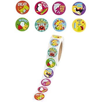 120 Biglietti Scherzosi Per Bambini Con Adesivi Ricompensa - Note Per Il Pranzo Divertenti E Motivazionali