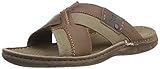  Josef Seibel Herren Paul 53 Pantoletten, Braun (Taupe-Kombi), 45 EU