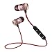Price comparison product image Dandeliondeme Metal Magnet Earphone Headphone Earbuds Wireless Bluetooth Sports Running In-ear Stereo Headset For iPhone xs XR iPad MP3 Players Samsung Galaxy Nokia HTC Nexus BlackBerry Red