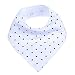 Baby Unisex Bandana Drool Bibs , ivencase Simple Pattern Absorbent Cotton Cute Baby Gift Sets Feeder Bib for Boys & Girls (4-Pack Set)