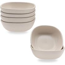 12x Quadratische Dip-Schalen Aus Kunststoff – Unzerbrechlich, Mikrowellengeeignet, 136 Ml