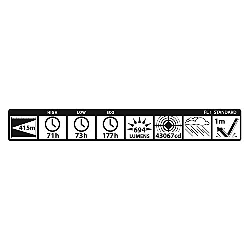Mag-Lite LED 6D-Cell Stablampe, 48 cm, 694 lm, schwarz ML300L-S6015 - 4