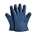 Produktbild Uzinb 1 Paar Silikon-Hundebürsten-Glove Deshedding Five Fingers Efficient Grooming Cat Glove Hundebad Haustier-Reinigungs-Handschuhe
