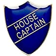 House Captain Shield Badge Blue SB015B