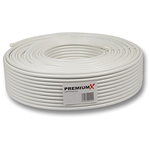 PremiumX Digital SAT Anlage 80cm Stahl Schüssel Spiegel Antenne Anthrazit + PremiumX Single LNB 0,1dB für 1 Teilnehmer + Digital HDTV DVB-S2 Satellitenreceiver inkl. HDMI KABEL - 6