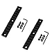 Produktbild 2 x 13 Slot Jagd Picatinny Weaverschiene Für Keymod Montage 135mm x 9mm x 20mm