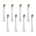 Produktbild Jiaggo Bürstenköpfe, Mini DiamondClean Ersatzbürsten für Philips Sonicare HX6712/43 Healthy White Elektrische Zahnbürste Aufsteckbürsten Weiß, 8er Pack