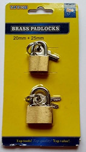 X 2 Travel Bag Padlock Lock Key Set Suitcase Luggage