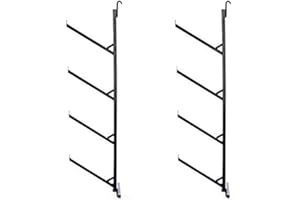 Quickfit Container Accessories | Shipping Container Pipe Racking System | 30-degree Angle for Maximum Space | Set of 2