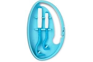 Tick Twister® ClipBox de 2 Tire-tiques - Permet de retirer les tiques sur les chiens, chats, chevaux et l’Homme – Original - Fabriqué en France (Bleu)