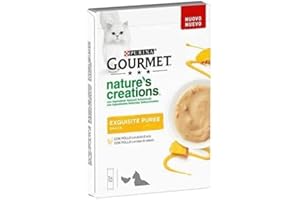 PURINA TIDY CATS Pollo für Gourmet-Püree, 5 x 10 g