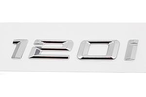 Ontto Autocollant en ABS chromé pour 1 série 118i 120i 125i 128i 130i 135i