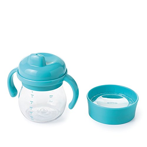 OXO Tot Hard Spout Sippy Cup Set, Aqua, 175ml