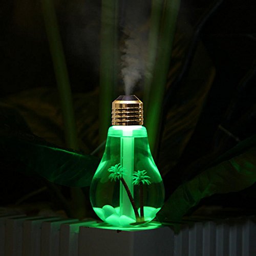 DOXUNGO Luftbefeuchter USB Luftbefeuchter Sieben Farbwechsel Im Winter zu Hause Retro Mini Luftbefeuchter - 8