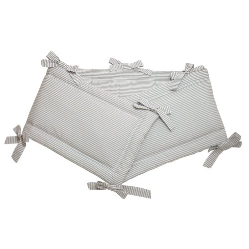 Sugarapple Nestchen für Babybetten (35 Farben wählbar) Bettumrandung für 120 x 60 cm oder 140 x 70 cm Betten, dick gepolsterter Kopfschutz und Gitterschutz für Baby- & Kinderbetten