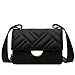Produktbild Temperament vielseitige Klassische Mode Damen Tasche Net rote Schwarze Tasche Retro Handtasche 2019 Port Wind Stickerei Linie Textur Wilde Schulter kleine quadratische Tasche