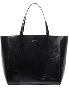 BACCINI® Handtasche mit langen Henkeln FRIDA - Damen Schultertasche XL groß Ledertasche 15 Zoll Laptop Handtasche...