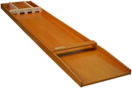 MBMpremium-Sjoelbak M-40, Colour Teak, Game rules