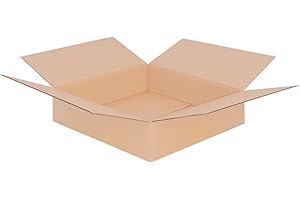 verpacking Kartony składane 395 x 395 x 90 mm brązowe (wymiary zewnętrzne 400 x 400 x 100 mm) KK 91 1-faliste karton wysyłkowy do średnich towarów pakiet DHL DPD GLS Hermes (25 sztuk)