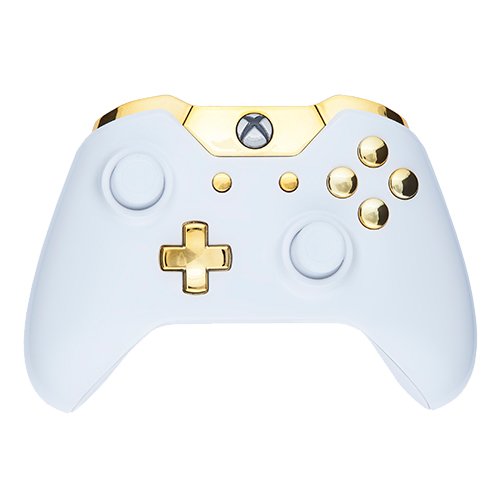 Preisvergleich Produktbild Xbox One Controller - Piano White & Gold