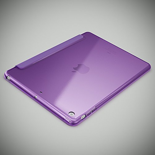 Apple iPad Air 1 Hülle Smart-Case von NICA, Ultra-Slim Cover Dünne Tablet Schutzhülle, Kunst-leder Hardcase Multi-Ständer Tasche, Display-Schutz & Backcover Flip-Case Klapphülle Sleeve – Lila - 4