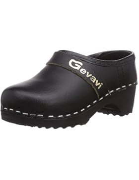 Gevavi 900 SCHOENKLOMP ZWART Unisex-Kinder Clogs
