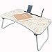 Produktbild MMTC Laptop-Schreibtisch-Kartensteckplatz W Bein Bett Schreibtisch Bett Computer Tisch Faul Tisch,A,40 * 60CM