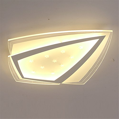 Preisvergleich Produktbild Malovecf Moderne LED Acryl Deckenleuchten für Schlafzimmer Wohnzimmer Fernbedienung LED Deckenleuchte Super dünne LED-Beleuchtung
