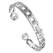 Produktbild Replacement for Fitbit Inspire/Inspire HR Metal Wristband Strap Rhinestone Stainless Steel Solid Color Bracelet Strap